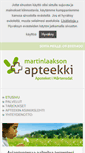 Mobile Screenshot of martinlaaksonapteekki.fi